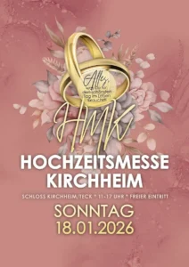 Hochzeitsmesse Kirchheim 18.01.2026